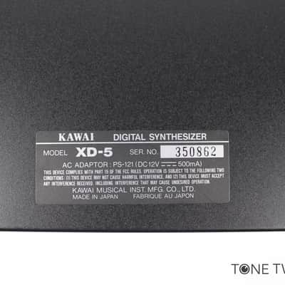 Kawai XD-5 Electronic Drum Synthesizer Rack Module VINTAGE SYNTH DEALER image 9