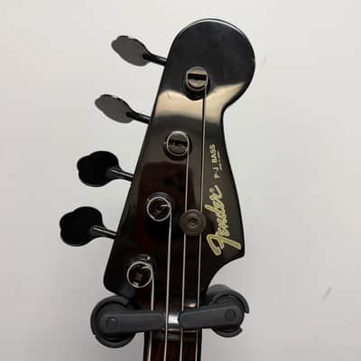 Vintage Fender P-J Precision Jazz 4-String Electric Bass Guitar Made in Japan MIJ Factory Kahler Tremolo Bridge image 4