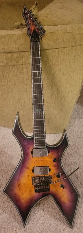 B.C. Rich Warlock Extreme Exotic Purple Haze image 1