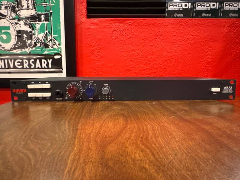 Immagine Warm Audio WA73-EQ 1-Channel British Microphone Preamp / EQ 2018 - Present - RAF Blue Gray - 1
