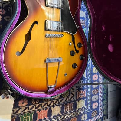 Gibson ES 335-12 1966 - Sunburst ES 335 TD 12 ALL ORIGINAL image 3