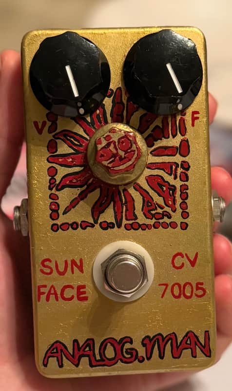 Analogman Sun Face Mullard CV7005 Germanium Fuzz with Sun Dial