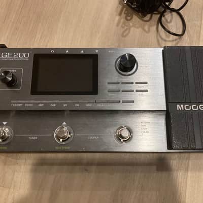 Mooer GE-200 Guitar Multi-Effects 2010s - Black image 2