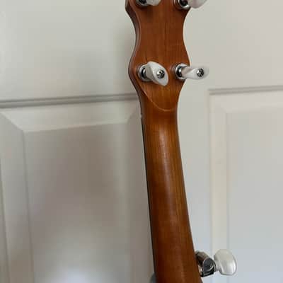 Nate Calkins 11” Open Back Banjo Cherry image 7