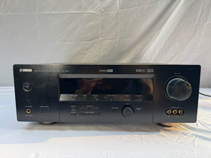 Yamaha RX V450 Receiver HiFi Stereo 6.1 Channel Home Theater Vintage Audio Radio image 1