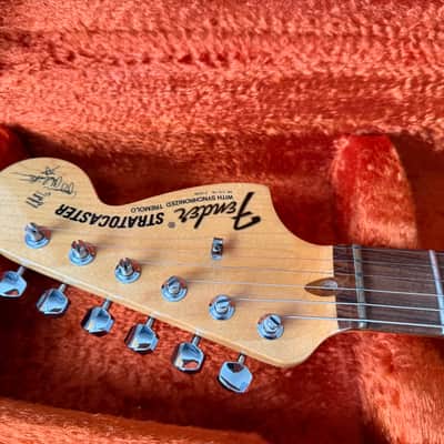 Fender Stratocaster Yngwie Malmsteen Signature Model 2005 Candy Apple Red With Rosewood Fretboard 2005 - Candy Apple Red With Rosewood Fretboard image 6