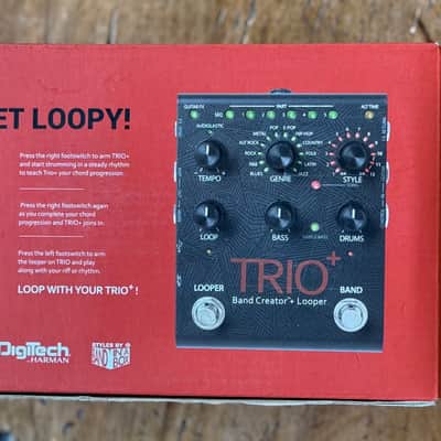 DigiTech TRIO Plus Band Creator + Looper 2010s - Black image 4