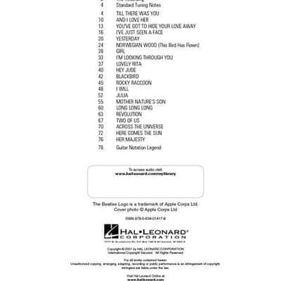 Best of the Beatles for Acoustic Guitar image 3