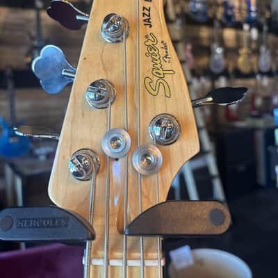 Squier 5 String Jazz Bass- Natural image 4
