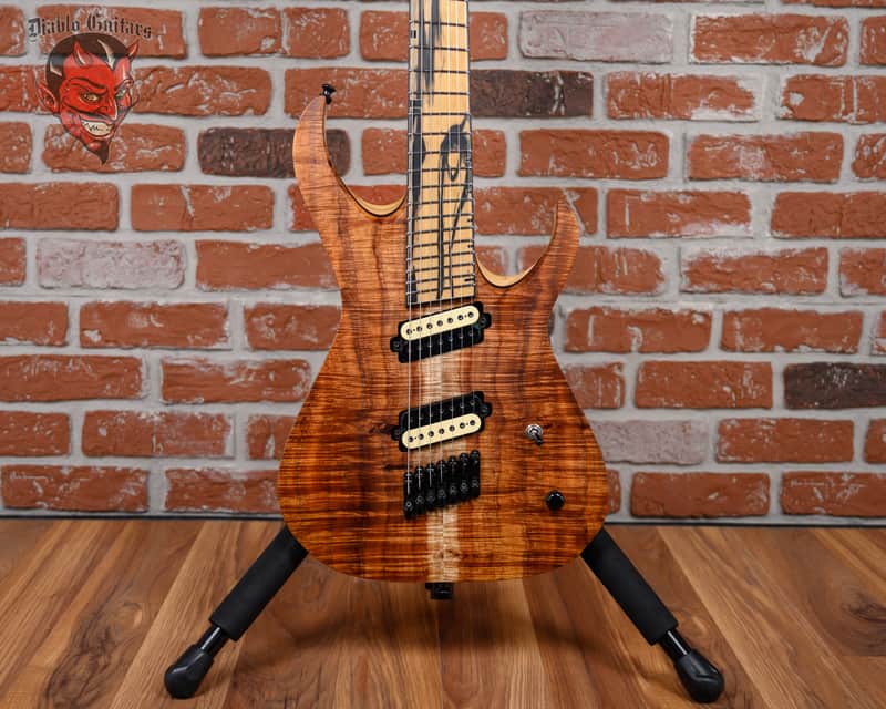 Carillion Guitars Polaris 7-String Tasmanian Blackwood Top Danish Oil 2023 w/OHSC image 1