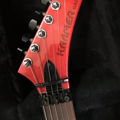 1984 Kramer Baretta Red Vintage Real NOT reissue. Very good condition. OHSC image 3
