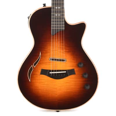 Taylor T5z Pro Figured Big Leaf Maple Dark Tobacco Sunburst (Serial #1205156001) image 2