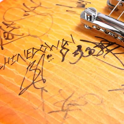 Gibson Les Paul BFG Guitar Signed By Steel Panther Simple Plan Shinedown #51193 image 21