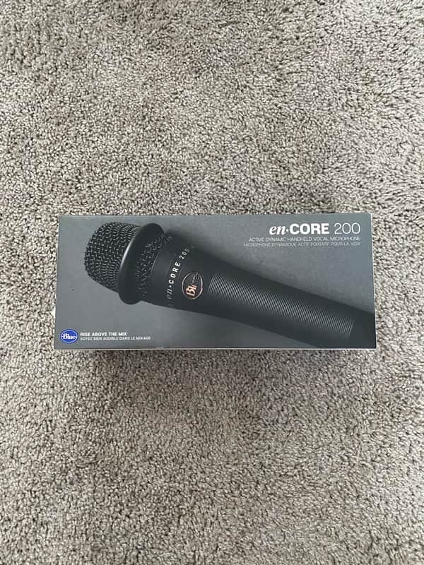 Immagine Blue Encore 200 Phantom-Powered Dynamic Microphone 2010s - Black - 1