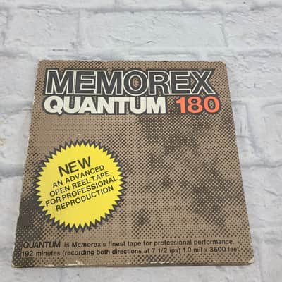 Memorex Quantum 180 10" Recording Tape Reel to Reel image 1