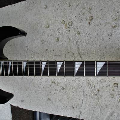 Aria Pro II AXL-STD - 3  Guitar, 1993, Korea,  Black, 3 PU's, Coil Tap, Gig Bag image 8