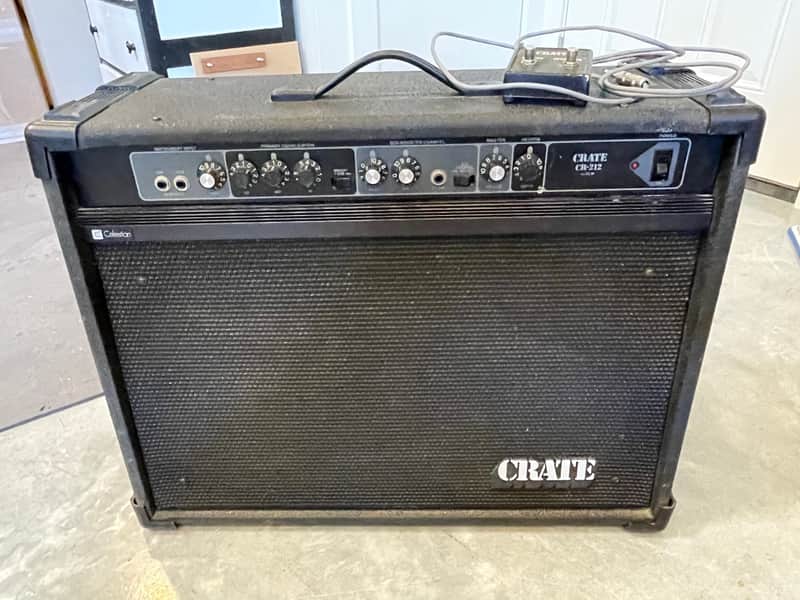 Crate CR-212 1980s - Black image 1