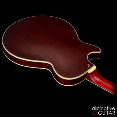 Demo D'Angelico Deluxe SS Satin Trans Wine image 9