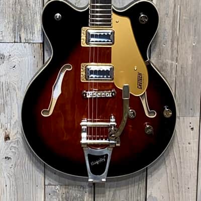 New for 2021 Gretsch G5622T Electromatic Center Block Double-Cut Electric Guitar Single Barrel Burst image 4