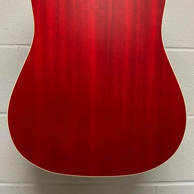 Gibson Hummingbird Special - Satin Vintage Cherry Sunburst image 5