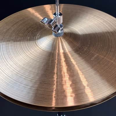 Paiste 14" 2002 Black Label Heavy Hihat Cymbal Pair - 950/1040g image 7