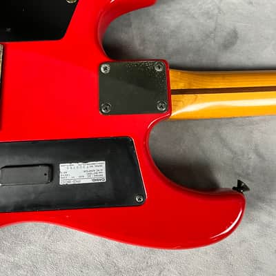 Casio PG-300 Refurbished! MIDI guitar 1980’s Red Burst image 11