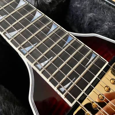 (2022) Gibson Custom Shop Dave Mustaine Signature Flying V EXP - Red Amber Burst image 10
