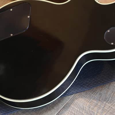 2009 Gibson Custom Shop 1968 Historic Reissue Les Paul Custom Electric Guitar Black Ebony + COA OHSC image 17
