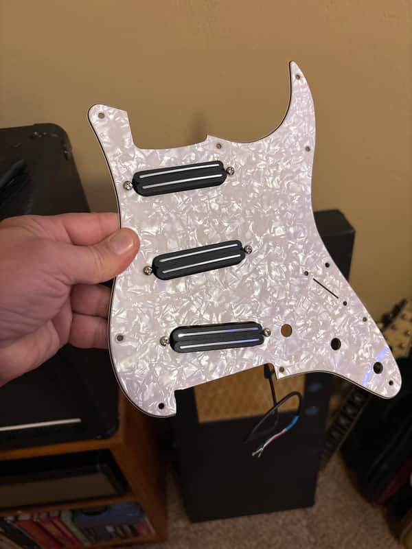Fender Musically Rail pickups 2020’s  - White / black image 1