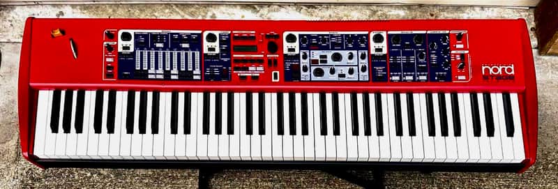 Nord Stage Classic 76 76-Key Digital Piano 2005 - 2008 - Red image 1