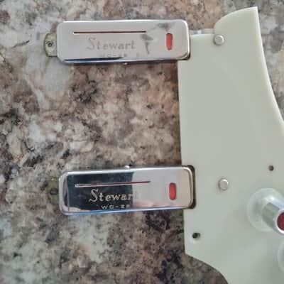 Kent/Stewart Loaded Pickguard 1960's - Cream image 2