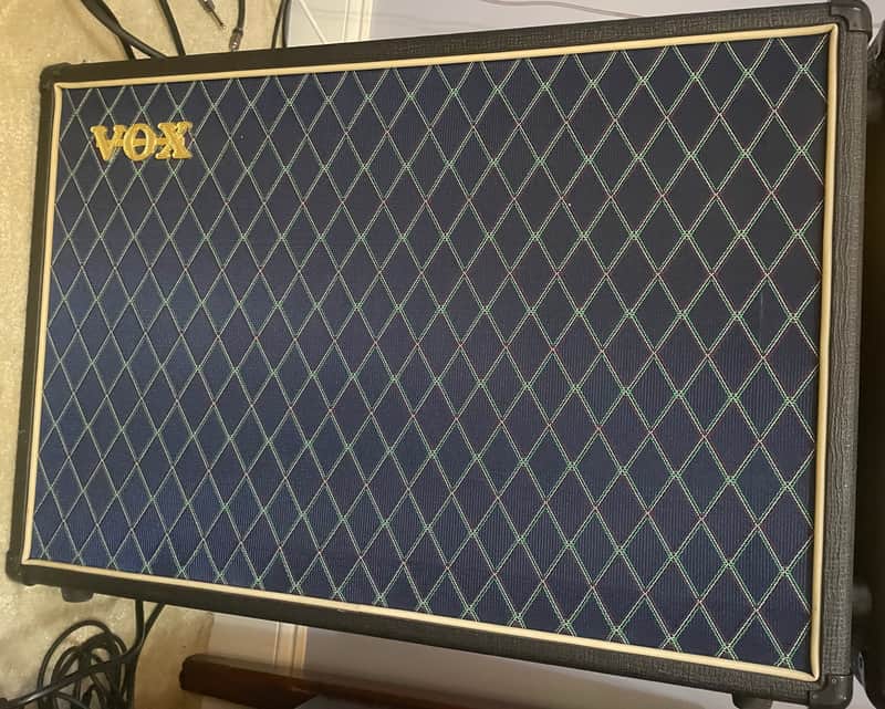 Vox AD212 1990s - Blue/Gold Grill image 1