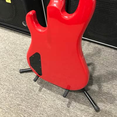 RARE 1987 Gibson Bass IV Ferrari Red w/ Original Case image 10