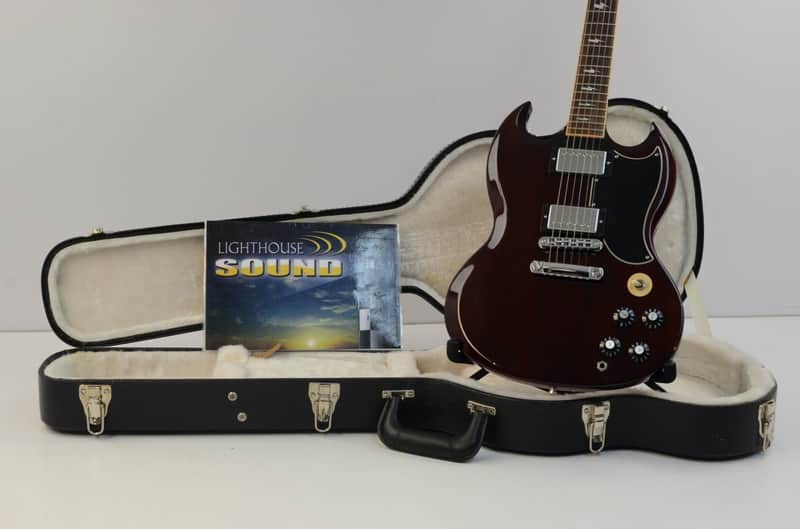2013 Gibson SG Angus Young Signature Thunderstruck Electric Guitar-Cherry w/OHSC image 1