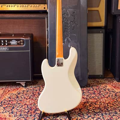 Squier Jazz Bass JV Series – 1984 – Vintage Rare – Upgraded with Lindy Fralin Pickups – W/OHSC image 10