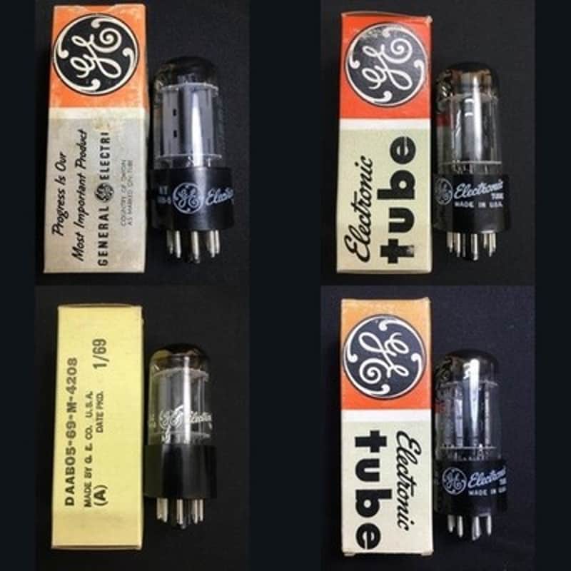 Lot of (4) NOS NIB GE 6BL7GT GTA Vintage Audio Radio Vacuum Tubes LOT.9856 image 1