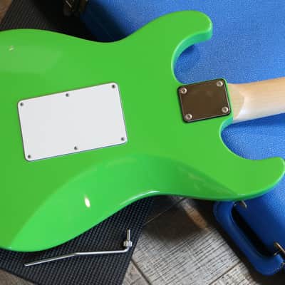GJ2 Grover Jackson Custom Stratocaster Owned by Fish Electric Guitar Green + OHSC image 12