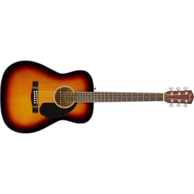Fender CC-60S Concert Acoustic Guitar, with 2-Year Warranty, 3-Color Sunburst image 1