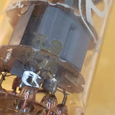 Amperex 6922 tNOS AT1000 TESTED Balanced! PI Vacuum Tube PQ Premium Quality USA Gold Pins E88CC dual triode 1960-1966 image 6