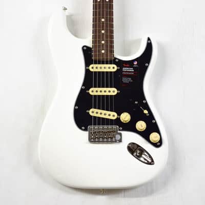 Fender American Performer Stratocaster with Rosewood Fretboard - Arctic White image 1