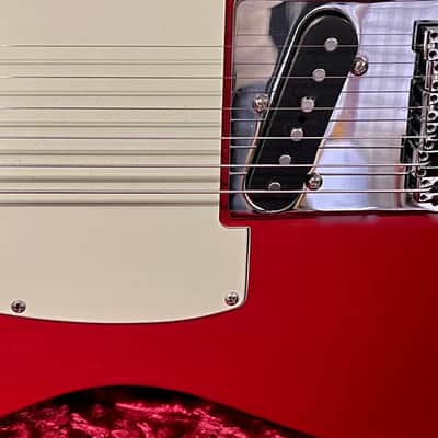 Fender Telecaster Custom Shop Dakota Red Custom Deluxe 5A Flame 2011 - Dakota Red image 15