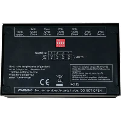 New - Truetone 1 Spot Pro CS7 7-output Isolated Guitar Pedal Power Supply image 5
