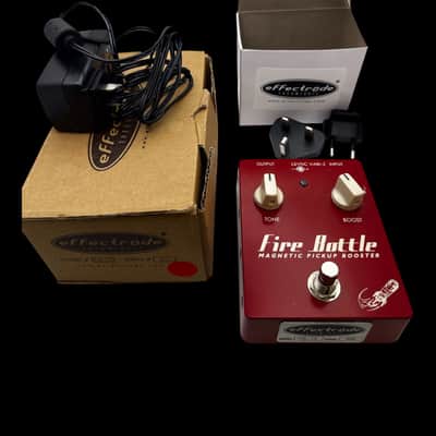 Effectrode Fire Bottle Tube Booster 2010s - Red X4256 image 1