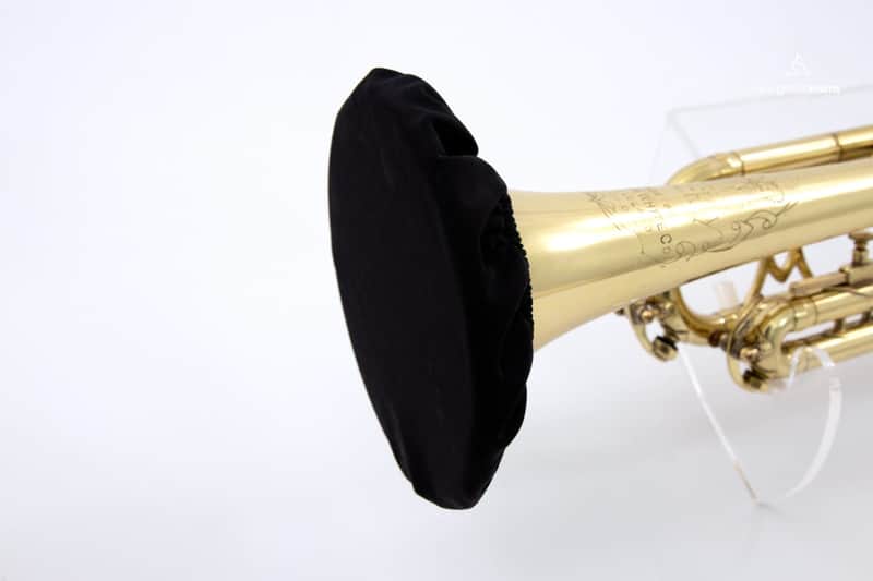 Black Bell Covers for Brass and Woodwind Instruments - 2.5 - 3.5" (bassoon, clarinet, oboe) image 1