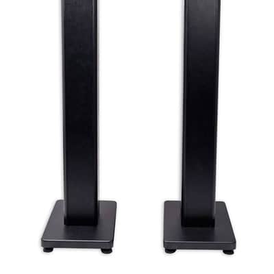 Pair 36" Bookshelf Speaker Stands For Yamaha NS-B310BL Bookshelf Speakers image 1