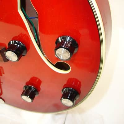 Vintage 70's Epiphone EA-260 4-String Bass Guitar, Cherryburst w/ Case image 6