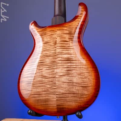PRS Wood Library Hollowbody II 594 10-Top Brazilian RW Fretboard Autumn Burst Custom Color image 9