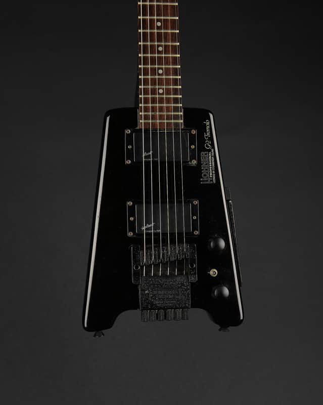 ギター HOHNER Professional G2 Tremolo 1987 Hohner G2 Tremolo Black | Reverb