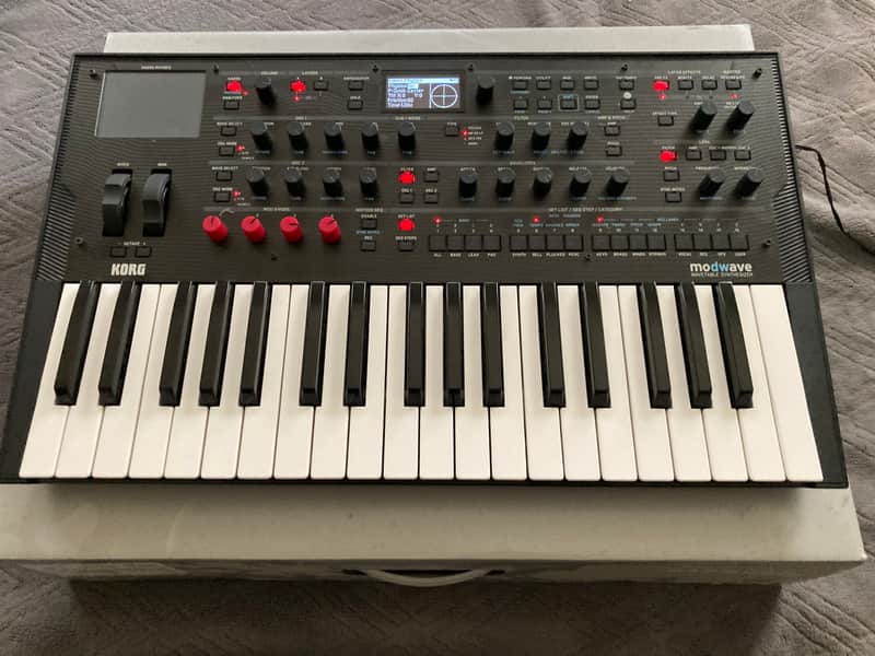 Korg Modwave 37-Key Wavetable Synthesizer 2021 - Present Black image 1