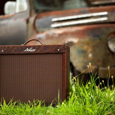 Deluxe Amplification Tweed Princeton 5F2 Barnwood image 1